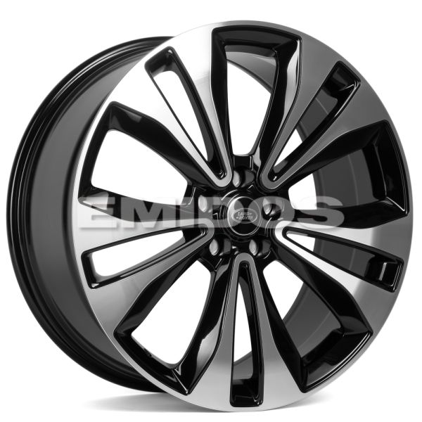 КОВАНЫЕ ДИСКИ 240221A SKILL SL339-DS215 20 J8.5 ET43.5 5X120 72.6 ЧЁРНЫЙ ГЛЯНЦЕВЫЙ + ПОЛИРОВАННЫЕ СП