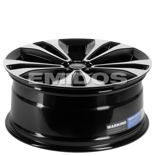 КОВАНЫЕ ДИСКИ 240221A SKILL SL339-DS215 20 J8.5 ET43.5 5X120 72.6 ЧЁРНЫЙ ГЛЯНЦЕВЫЙ + ПОЛИРОВАННЫЕ СП