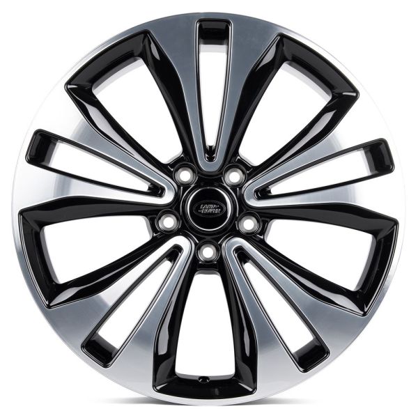 КОВАНЫЕ ДИСКИ 240309K SKILL FG837-DS215 20 J8.5 ET43.5 5X120 72.6 ЧЁРНЫЙ ГЛЯНЦЕВЫЙ + ПОЛИРОВАННЫЕ СП