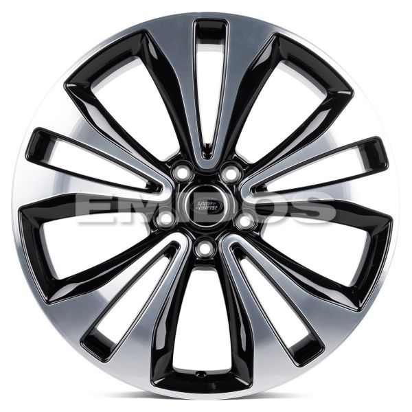 КОВАНЫЕ ДИСКИ 240309K SKILL FG837-DS215 20 J8.5 ET43.5 5X120 72.6 ЧЁРНЫЙ ГЛЯНЦЕВЫЙ + ПОЛИРОВАННЫЕ СП