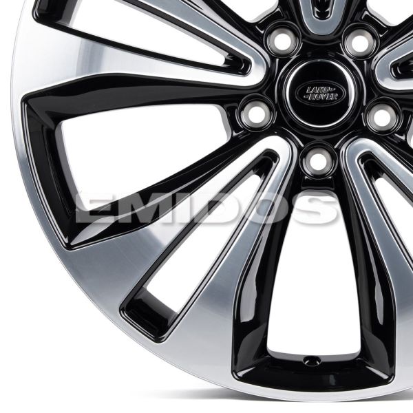 КОВАНЫЕ ДИСКИ 240309K SKILL FG837-DS215 20 J8.5 ET43.5 5X120 72.6 ЧЁРНЫЙ ГЛЯНЦЕВЫЙ + ПОЛИРОВАННЫЕ СП