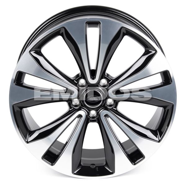 КОВАНЫЕ ДИСКИ 240309K SKILL FG837-DS215 20 J8.5 ET43.5 5X120 72.6 ЧЁРНЫЙ ГЛЯНЦЕВЫЙ + ПОЛИРОВАННЫЕ СП