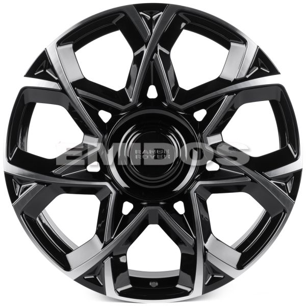 КОВАНЫЕ ДИСКИ 0923-132 PTRACING FG845X-CS428 21 J9.5 ET40 5X120 72.56 ЧЁРНЫЙ + ПОЛИРОВАННЫЕ СПИЦЫ