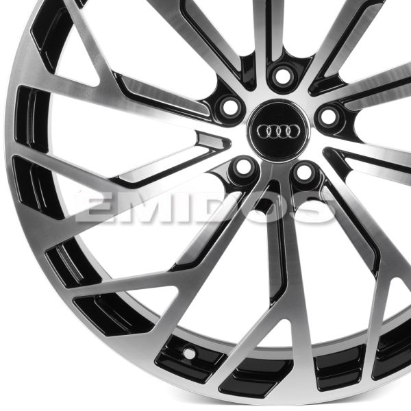 КОВАНЫЕ ДИСКИ 0923-57 PTRACING FG886X-SK349 21 J9.5 ET30 5X112 66.45 ЧЁРНЫЙ + ПОЛИРОВАННЫЕ СПИЦЫ