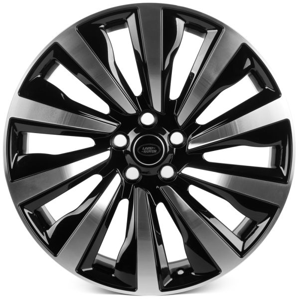 КОВАНЫЕ ДИСКИ 0923-134 PTRACING FG940-SB579 21 J9.5 ET45 5X120 72.56 ЧЁРНЫЙ + ПОЛИРОВАННЫЕ СПИЦЫ