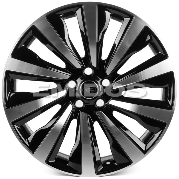 КОВАНЫЕ ДИСКИ 0923-134 PTRACING FG940-SB579 21 J9.5 ET45 5X120 72.56 ЧЁРНЫЙ + ПОЛИРОВАННЫЕ СПИЦЫ