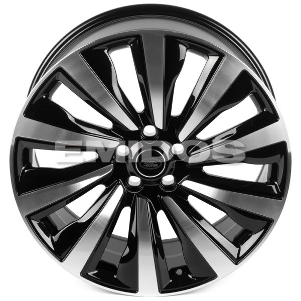 КОВАНЫЕ ДИСКИ 0923-134 PTRACING FG940-SB579 21 J9.5 ET45 5X120 72.56 ЧЁРНЫЙ + ПОЛИРОВАННЫЕ СПИЦЫ