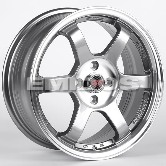 Комплект дисков 29906/16/73.1/Графит + Полированный Обод