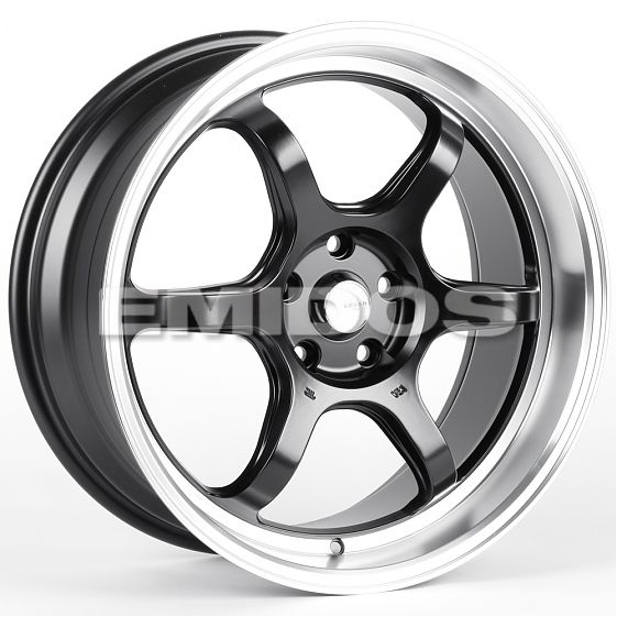 Комплект дисков 29960/19/73.1/Чёрный Матовый + Полированный Обод