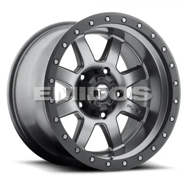 FUEL D552 TROPHY MATTE GUN METAL BLACK BEAD RING 6x135 20R 9 87.1 1