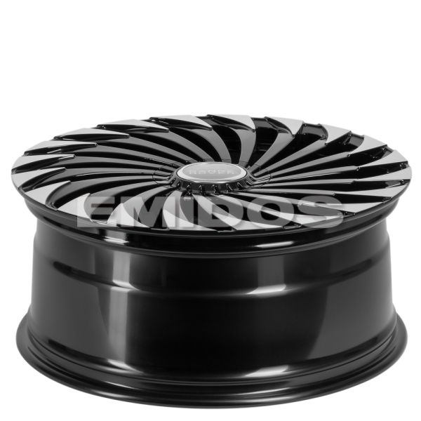 КОВАНЫЕ ДИСКИ 71063 CMST JL180X 21 J9.5 ET45 5X120 72.6 ЧЕРНЫЙ + ПОЛИРОВАННЫЕ СПИЦЫ