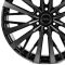 Комплект дисков 23354/19/67.1/чёрный глянцевый + полированные спицы + лак SK51