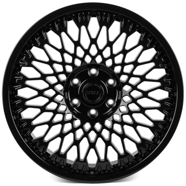 Комплект дисков 29884/22/77.8/Чёрный Глянцевый