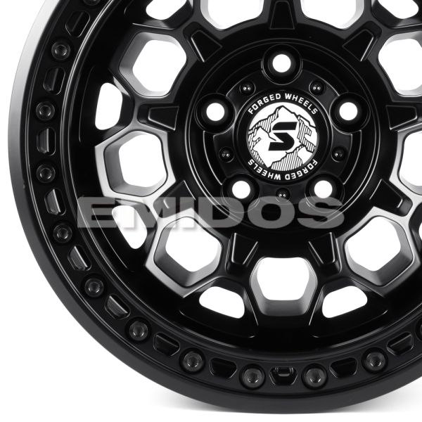 КОВАНЫЕ ДИСКИ H250917I SKILL SB024-SL178 17 J9 ET-12 5X127 71.5 ЧЁРНЫЙ МАТОВЫЙ