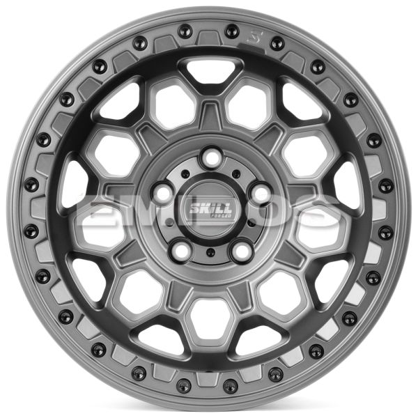 КОВАНЫЕ ДИСКИ 240910B SKILL SB024-SB387 17 J9 ET-12 5X127 71.6 ГРАФИТ МАТОВЫЙ