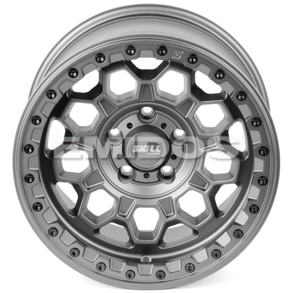 КОВАНЫЕ ДИСКИ 240910B SKILL SB024-SB387 17 J9 ET-12 5X127 71.6 ГРАФИТ МАТОВЫЙ