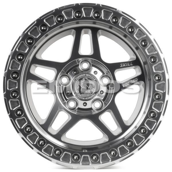 КОВАНЫЕ ДИСКИ H240914J SKILL SB036-SV275 17 J9 ET12 5X127 71.5 ЗЕРКАЛЬНАЯ ПОЛИРОВКА