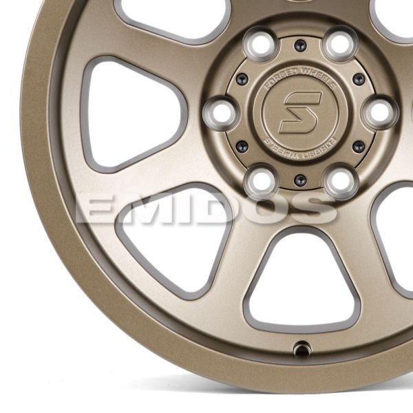 КОВАНЫЕ ДИСКИ 230621V SKILL SB052-SB388 17 J9.5 ET-25 6X139.7 106.1 БРОНЗА МАТОВАЯ