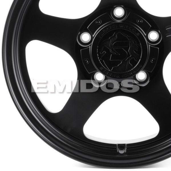 КОВАНЫЕ ДИСКИ H241231B SKILL SB075-SB520 17 J9 ET-15 5X150 110.1 ЧЁРНЫЙ МАТОВЫЙ