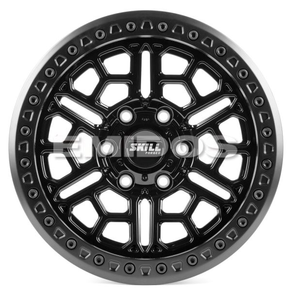 КОВАНЫЕ ДИСКИ 221111S SKILL SB077-SB388 17 J9.5 ET-44 6X139.7 106.1 ЧЁРНЫЙ