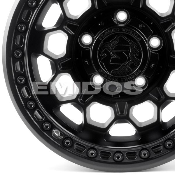 КОВАНЫЕ ДИСКИ H241231D SKILL SB077-SK290 17 J9 ET-15 5X150 110.1 ЧЁРНЫЙ МАТОВЫЙ