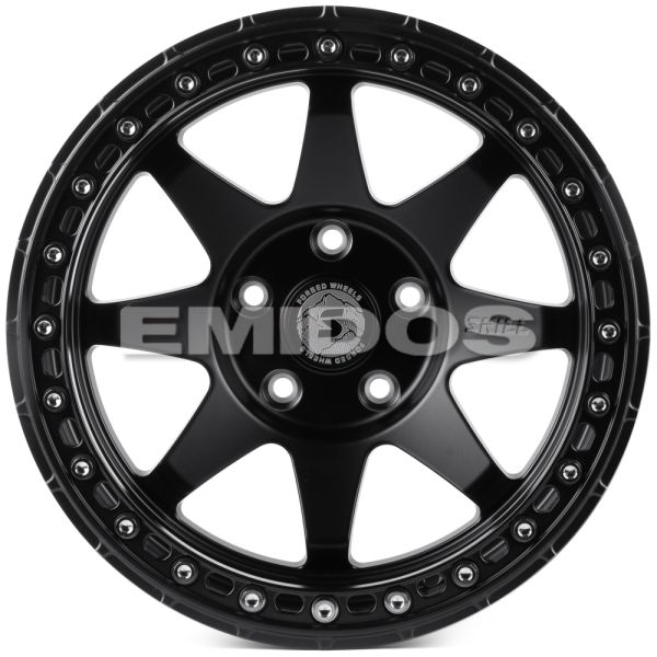 КОВАНЫЕ ДИСКИ H250117A SKILL SB111-SK290 17 J9 ET-12 5X127 71.5 ЧЁРНЫЙ МАТОВЫЙ