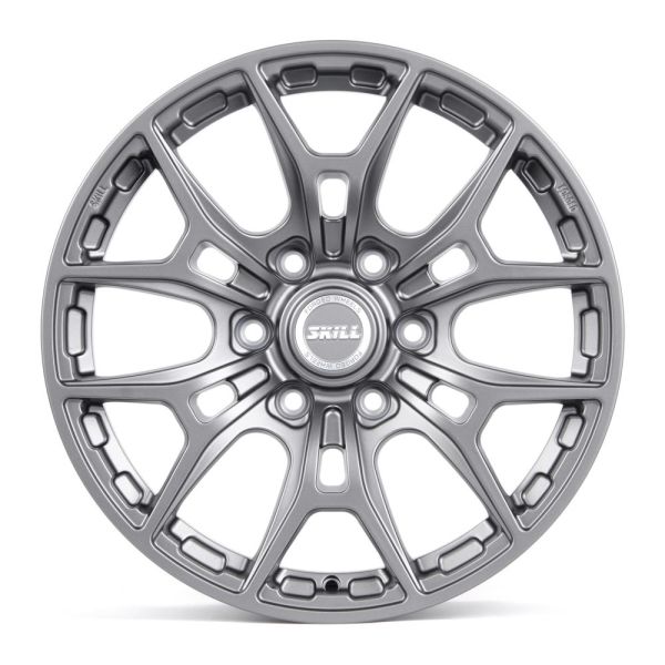 КОВАНЫЕ ДИСКИ 230510H SKILL SB125-DS193 18 J9 ET45 6X139.7 95.1 ГРАФИТ МАТОВЫЙ