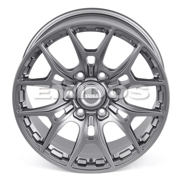 КОВАНЫЕ ДИСКИ 230510H SKILL SB125-DS193 18 J9 ET45 6X139.7 95.1 ГРАФИТ МАТОВЫЙ