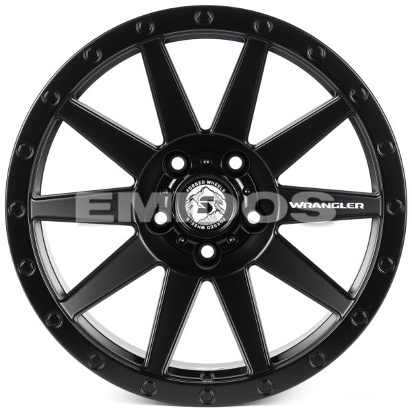 КОВАНЫЕ ДИСКИ H250917N SKILL SB131-SK303 18 J9 ET0 5X127 71.5 ЧЁРНЫЙ МАТОВЫЙ