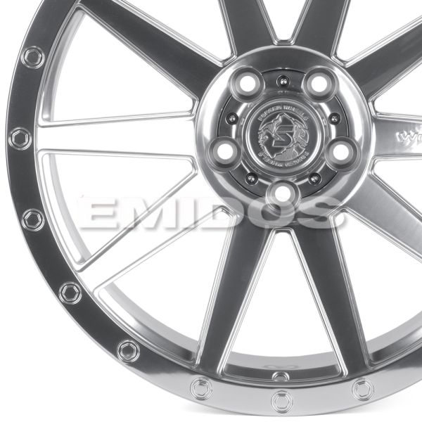 КОВАНЫЕ ДИСКИ H250917Q SKILL SB131-SK335 20 J10 ET-20 5X127 71.5 ЗЕРКАЛЬНАЯ ПОЛИРОВКА