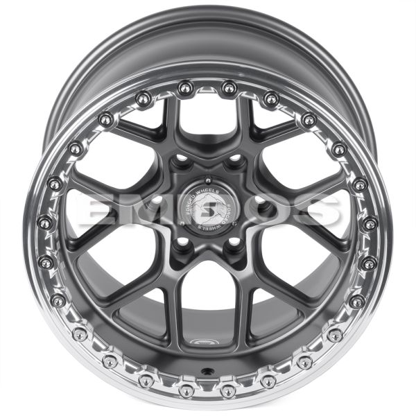 КОВАНЫЕ ДИСКИ H250821X SKILL SB821-SB522 17 J10 ET-25 6X139.7 106.1 ГРАФИТ МАТОВЫЙ + ЗЕРКАЛЬНАЯ ПОЛИ