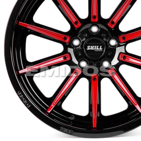 КОВАНЫЕ ДИСКИ 230203G SKILL SD101-SV274 20 J12 ET-44 5X127 71.6 ЧЁРНЫЙ