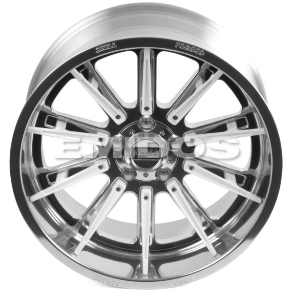 КОВАНЫЕ ДИСКИ 250613D SKILL SD101-SK335 20 J10 ET-18 5X127 71.6 ЗЕРКАЛЬНАЯ ПОЛИРОВКА + БЕЛЫЕ СПИЦЫ