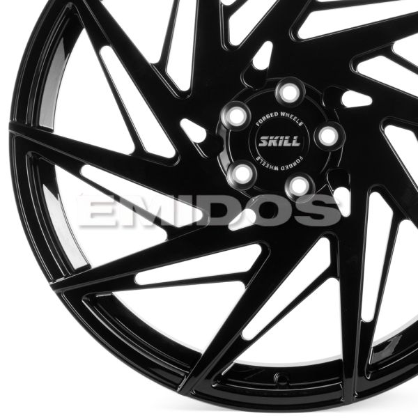 КОВАНЫЕ ДИСКИ H230901A SKILL SL040 21 J8.5 ET40 5X108 63.4 ЧЁРНЫЙ