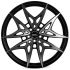КОВАНЫЕ ДИСКИ H230906B SKILL SL089 21 J8.5 ET40 5X108 63.4 ЧЁРНЫЙ + ПОЛИРОВАННЫЕ СПИЦЫ
