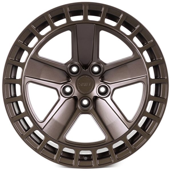 КОВАНЫЕ ДИСКИ H250917S SKILL SL110-SB565 20 J10 ET-10 5X127 71.5 БРОНЗА МАТОВАЯ