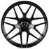 КОВАНЫЕ ДИСКИ H241224W SKILL SL187-SK365 22 J10 ET20 5X130 84.1 ЧЁРНЫЙ МАТОВЫЙ + ПОЛИРОВАННЫЙ ОБОД