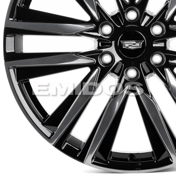 КОВАНЫЕ ДИСКИ H250513Z SL203-SL251 22 J9 ET28 6X139.7 78.1 ЧЁРНЫЙ ГЛЯНЦЕВЫЙ + ПОЛИРОВКА + ПОКРЫТИЕ S