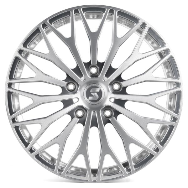 КОВАНЫЕ ДИСКИ H250924Z SKILL SL245-SB563 20 J9 ET45 5X150 110.1 ЗЕРКАЛЬНАЯ ПОЛИРОВКА + БРАШ