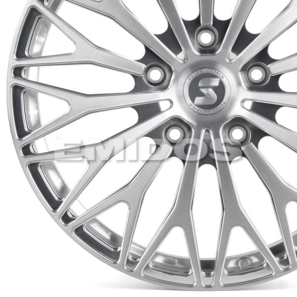 КОВАНЫЕ ДИСКИ H250924Z SKILL SL245-SB563 20 J9 ET45 5X150 110.1 ЗЕРКАЛЬНАЯ ПОЛИРОВКА + БРАШ