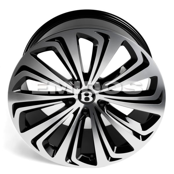 КОВАНЫЕ ДИСКИ H250930M SKILL SL280-SK365 22 J10 ET28 5X130 71.5 ЧЁРНЫЙ ГЛЯНЦЕВЫЙ + ПОЛИРОВАННЫЕ СПИЦ