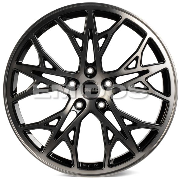 КОВАНЫЕ ДИСКИ 230510G SKILL SL352-DS226 21 J9 ET50 5X127 71.5 ЧЁРНЫЙ + ПОЛИРОВАННЫЕ СПИЦЫ