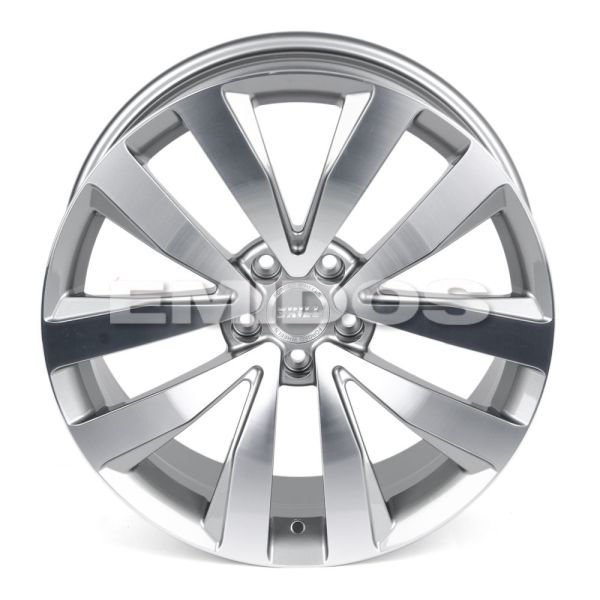 КОВАНЫЕ ДИСКИ 231028Q SKILL SL365-SL065 19 J8.5 ET28 5X112 66.6 ГРАФИТ МАТОВЫЙ + ПОЛИРОВАННЫЕ СПИЦЫ