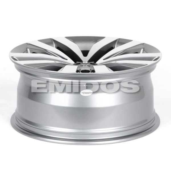 КОВАНЫЕ ДИСКИ 231028Q SKILL SL365-SL065 19 J8.5 ET28 5X112 66.6 ГРАФИТ МАТОВЫЙ + ПОЛИРОВАННЫЕ СПИЦЫ