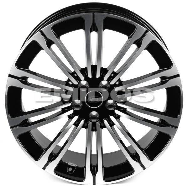 КОВАНЫЕ ДИСКИ H241211N SKILL SL368-SK349 21 J9.5 ET43.5 5X120 72.6 ЧЁРНЫЙ ГЛЯНЦЕВЫЙ + ПОЛИРОВАННЫЕ С