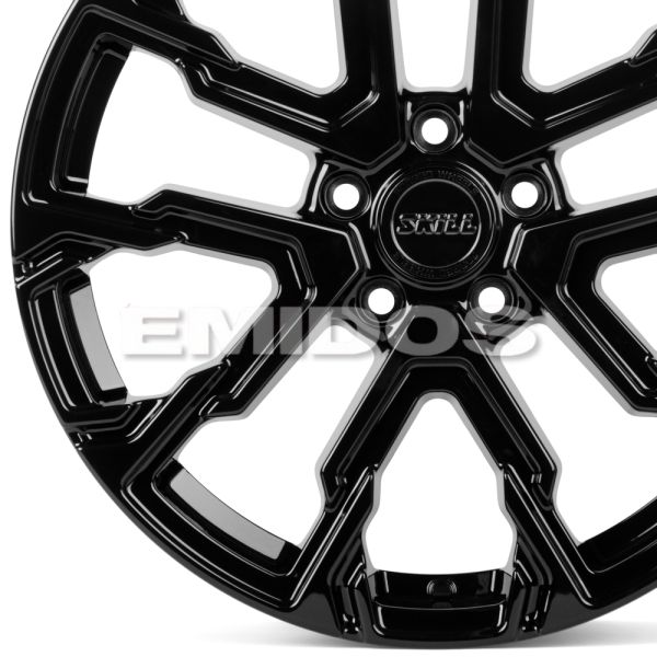 КОВАНЫЕ ДИСКИ 231027Z SKILL SL379-DS204 19 J8.5 ET48 5X112 66.6 ЧЁРНЫЙ ГЛЯНЦЕВЫЙ