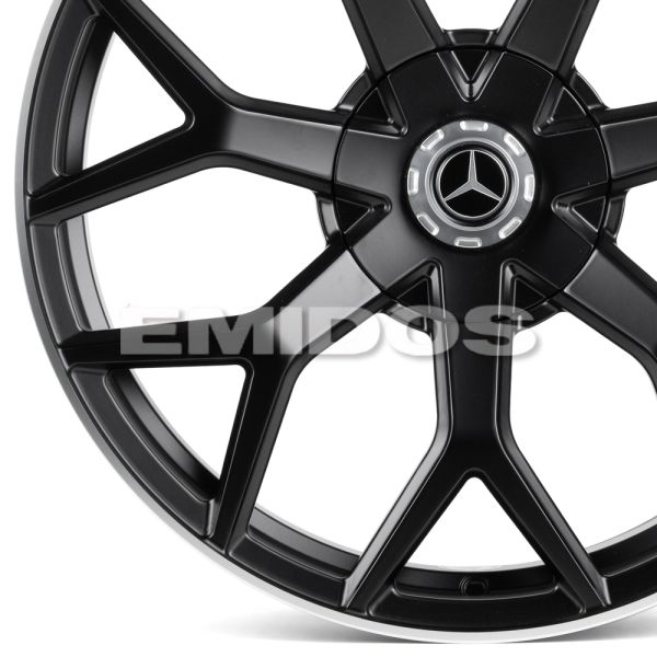 КОВАНЫЕ ДИСКИ H240605D SKILL SL410-SK333 20 J9 ET20 5X130 84.1 ЧЁРНЫЙ МАТОВЫЙ + ПОЛИРОВАННЫЙ ОБОД