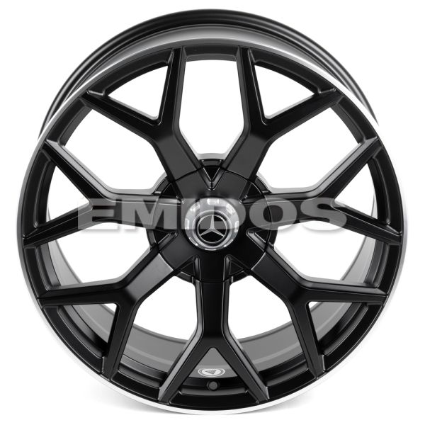 КОВАНЫЕ ДИСКИ H240605D SKILL SL410-SK333 20 J9 ET20 5X130 84.1 ЧЁРНЫЙ МАТОВЫЙ + ПОЛИРОВАННЫЙ ОБОД