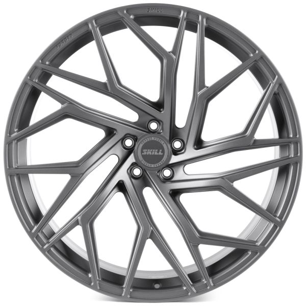 КОВАНЫЕ ДИСКИ H241020Q SKILL SL433-SL107 23 J10.5 ET15 5X112 66.5 ГРАФИТ МАТОВЫЙ