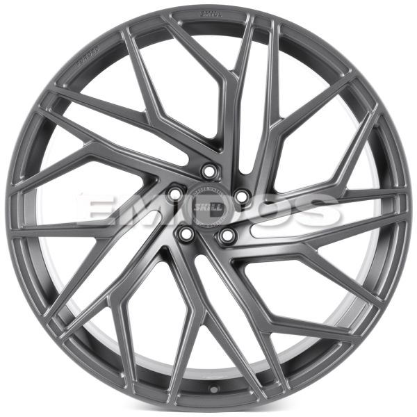 КОВАНЫЕ ДИСКИ H241020Q SKILL SL433-SL107 23 J10.5 ET15 5X112 66.5 ГРАФИТ МАТОВЫЙ